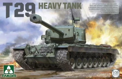 2143  техника и вооружение  T29 Heavy Tank  (1:35) 4897051421863