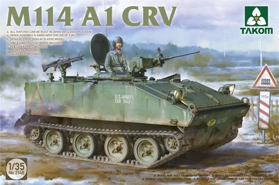 2148  техника и вооружение  M114 A1 CRV  (1:35) 4897051422112