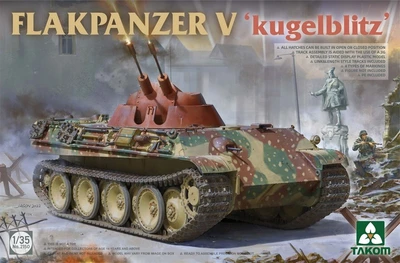2150  техника и вооружение  Flakpanzer V "Kugelblitz"  (1:35) 4897051422174