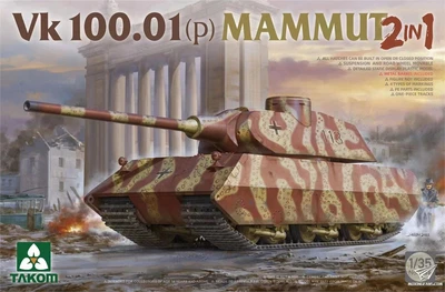 2156  техника и вооружение  VK 100.01 (p) Mammut  (1:35) 4897051422303