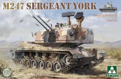 2160  техника и вооружение  M247 Sergeant York  (1:35) 4897051422419