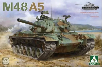 2161  техника и вооружение  M48A5  (1:35) 4897051422426