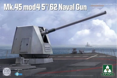 2182  техника и вооружение  Mk.45 mod 4 5"/62 Naval Gun  (1:35) 4897051423034