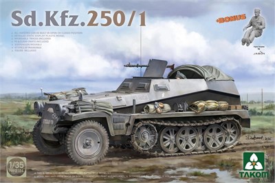 2184  техника и вооружение  Sd.Kfz. 250/1  (1:35) 4897051423096