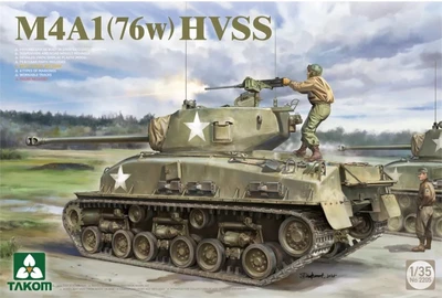 2205  техника и вооружение  M4A1 76(w) HVSS  (1:35) 4897051423478