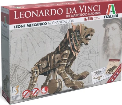 3102  техника и вооружение  LEONARDO DA VINCI: Mechanical Lion 2000002092704