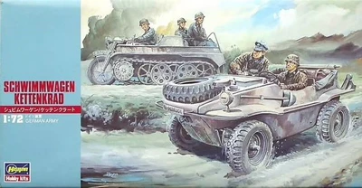 31113  техника и вооружение  Schwimmwagen/Kettenkrad  (1:72) 4967834312135