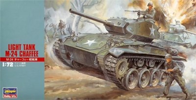 31119  техника и вооружение  M24 Chaffee  (1:72) 4967834312197