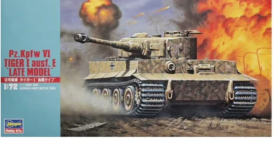 31136  техника и вооружение  Pz.Kpfw VI Tiger I Ausf. E 'Late Model'  (1:72) 4967834312364