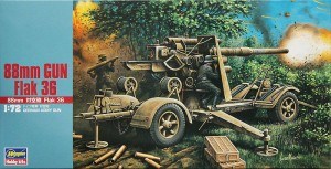 31138  техника и вооружение  Flak 36 88mm (1:72) 2000000027647