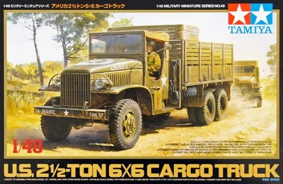 32548  техника  и  вооружение  Грузовик CCKW-353 2.5-ton 6х6  (1:48) 4950344325481