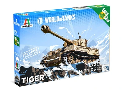 34103  техника и вооружение  TIGER - WoT  (1:72) 8001283341035