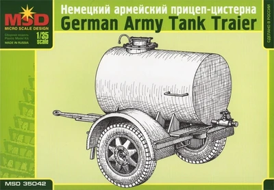 35042  техника и вооружение  Немецкий прицеп-цистерна  (1:35) 2000000021379