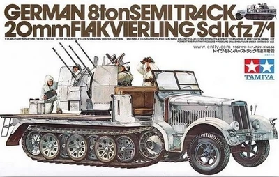 35050  техника и вооружение  German Half Track Sdkfz 7/1  (1:35) 4950344996438