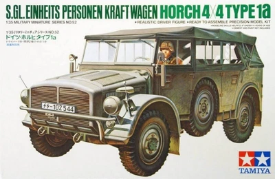 35052  техника и вооружение  s.Gl. Einheits Personen Kraftwagen Horch 4X4 Type 1a  (1:35) 4950344996995