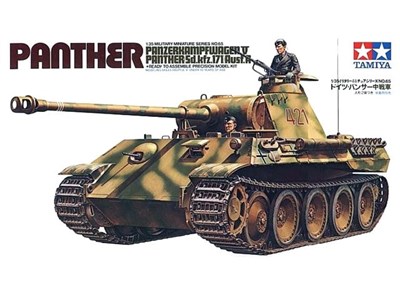 35065  техника и вооружение  Panther Panzerkampfwagen V Panther (Sd.kfz. 171) Ausf. A (1:35) 4950344995479