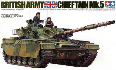 35068  техника и вооружение  British Army Chieftain Mk.5  (1:35) 4950344995486