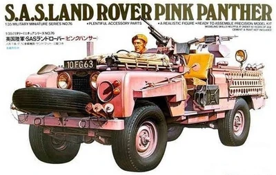 35076  техника и вооружение   S.A.S. Land Rover Pink Panther  (1:35) 4950344993222
