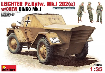 35082  техника и вооружение  LEICHTER Pz.kpfw. 202(e) w/CREW DINGO Mk.I  (1:35) 2000002081692