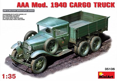35136  техника и вооружение  AAA Mod. 1940 CARGO TRUCK  (1:35) 2000002107972
