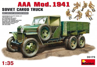 35173  техника и вооружение  AAA Mod. 1941 SOVIET CARGO TRUCK  (1:35) 2000002058076