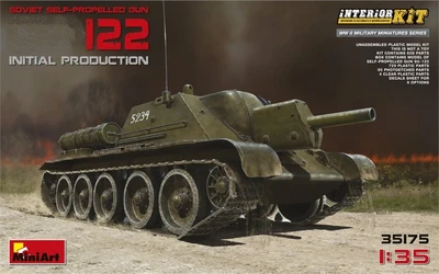 35175  техника и вооружение  САУ  122 INITIAL PRODUCTION INTERIOR KIT  (1:35) 2000002058946