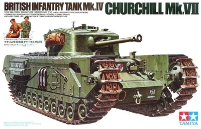 35210  техника и вооружение  Churchill Mk.VII  (1:35) 4950344995622