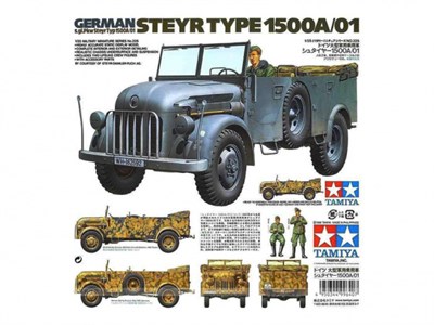 35225  техника и вооружение  Steyer type 1500A/01 (1:35) 4950344996407