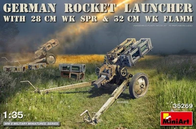 35269  техника и вооружение  GERMAN ROCKET LAUNCHER with 28cm WK Spr & 32cm WK Flamm  (1:35) 2000002063988
