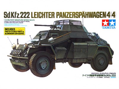 35270  техника и вооружение  БТР Sd.Kfz. 222 (1:35) 4950344995837