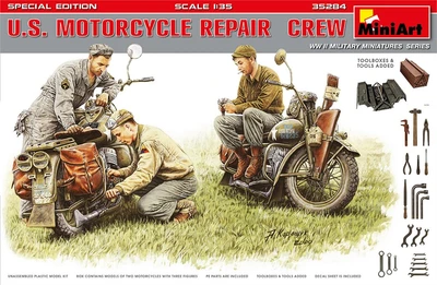 35284  техника и вооружение  U.S. MOTORCYCLE REPAIR CREW  (1:35) 2000002064565