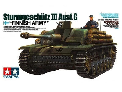 35310  техника и вооружение  САУ  StuG.III аusf.G Finnish army (1:35) 4950344353101