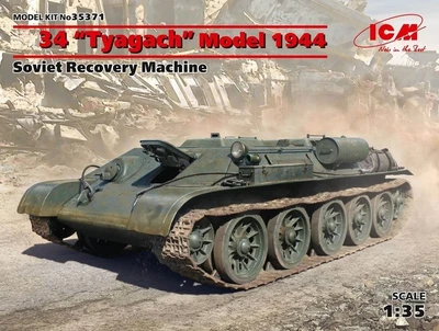 35371  техника и вооружение  Танк-34 “Tyagach” Model 1944  (1:35) 2000000153186