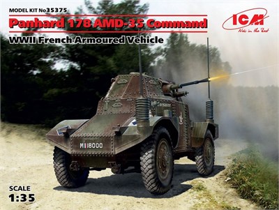 35375  техника и вооружение  Panhard 178 AMD-35  (1:35) 2000000073514