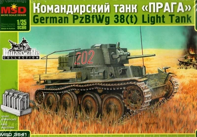 3541  техника и вооружение  Танк  Pz.Bfwg. 38(t)  (1:35) 2000000045672