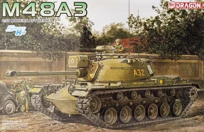 3546  техника и вооружение  M48A3  (1:35) 89195835468