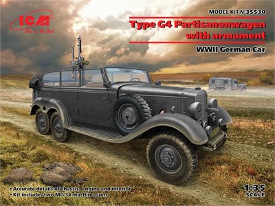 35530  техника и вооружение  Type G4 Partisanenwagen  (1:35) 4823044408221