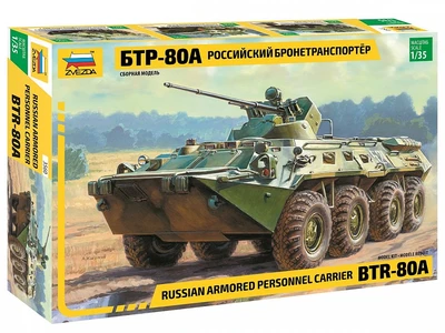 3560  техника и вооружение  БТР-80А (1:35) 4600327035608
