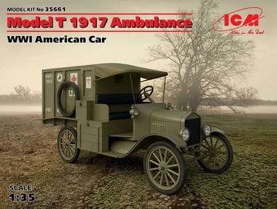35661  техника и вооружение  Model T 1917 санитарная. I МВ  (1:35) 2000000075891