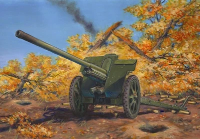 35702  техника и вооружение  Пушка  Ф-22 (1:35) 2000000038209