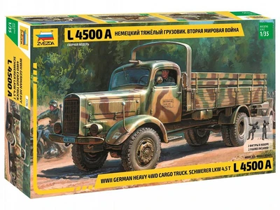 3596  техника и вооружение  L 4500A Немецкий тяжелый грузовик  (1:35) 4600327035967