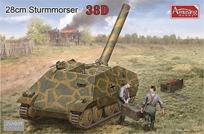 35A009  техника и вооружение  28cm Sturmmörser 38D  (1:35) 6954248350011