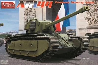35A025  техника и вооружение  ARL44 French Heavy Tank  (1:35) 6954248835259