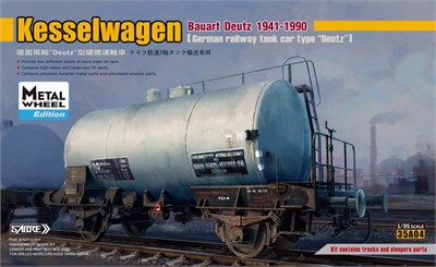35A04-MW  техника  и вооружение  Kesselwagen Bauart Deutz 1941-1990 Metal Wheel Edition  (1:35) 2000000221656