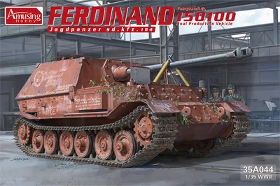 35A044  техника и вооружение  Ferdinand Jagdpanzer Sd.kfz.184 No 150100  (1:35) 6954248835440