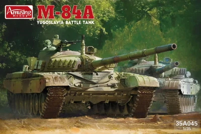 35A045  техника и вооружение  M-84A Yugoslavia Main Battle tank  (1:35) 6954248835457