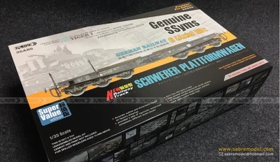 35A05-SVP  техника  и вооружение  Schwerer Plattformwagen SSyms 6(Axle) 80t Super value edit  (1:35) 9789597302094