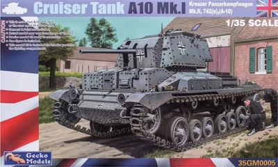 35GM0005  техника и вооружение  Cruiser Tank A10 Mk.I Pzkpfw Mk. II, 742(e), (A-10)  (1:35) 4892667350057