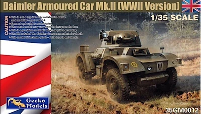 35GM0012  техника и вооружение  Diamler Armoured Car MK.II WW2 Version  (1:35) 4892667350125