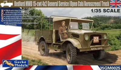 35GM0025  техника и вооружение  Bedford MWD 15-cwt 4x2 General Service (Open Cab/Aeroscreen)  (1:35) 4892667350255